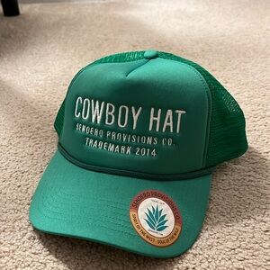 NWT Cowboy hat trucker hat